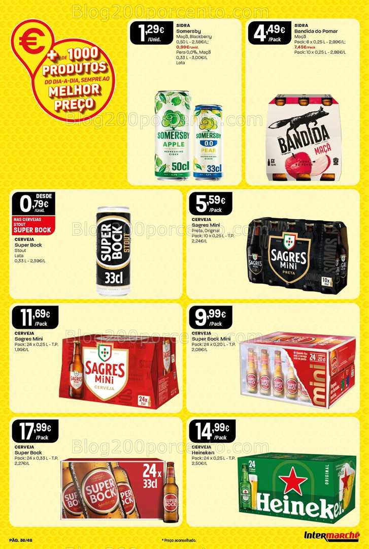 Antevisão Folheto INTERMARCHÉ Super Promoções de 18 a 24 dezembro