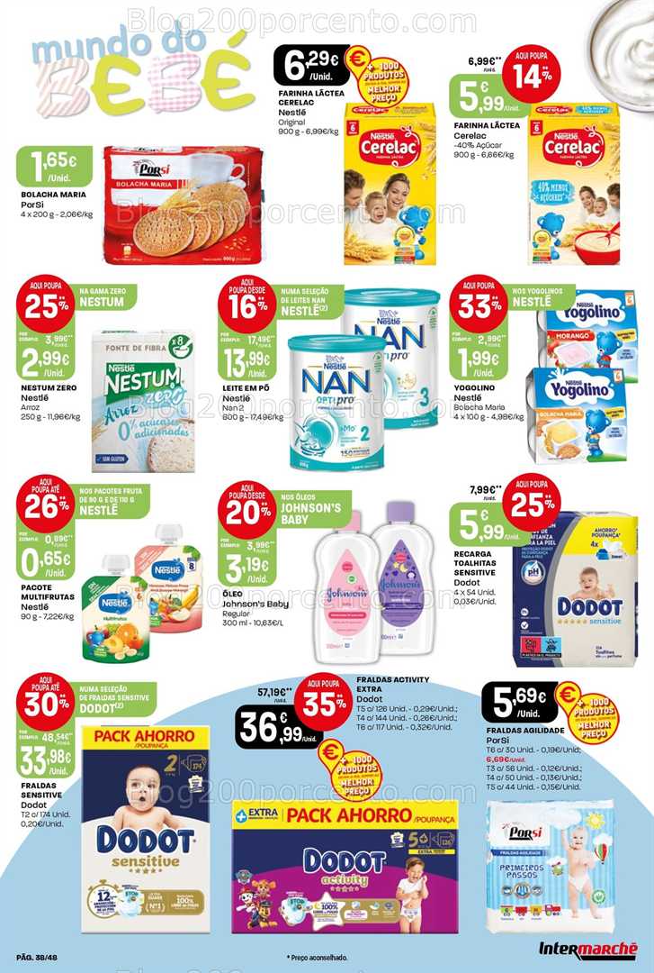 Antevisão Folheto INTERMARCHÉ Super Promoções de 18 a 24 dezembro