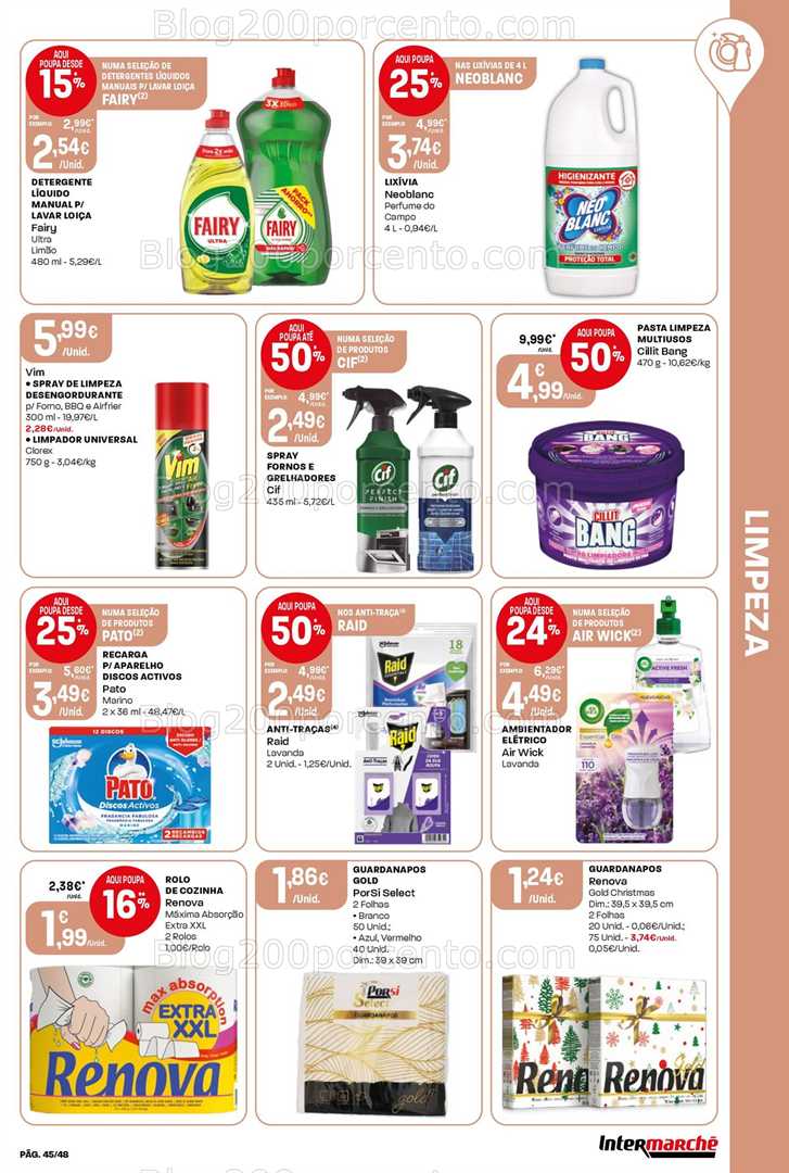 Antevisão Folheto INTERMARCHÉ Super Promoções de 18 a 24 dezembro
