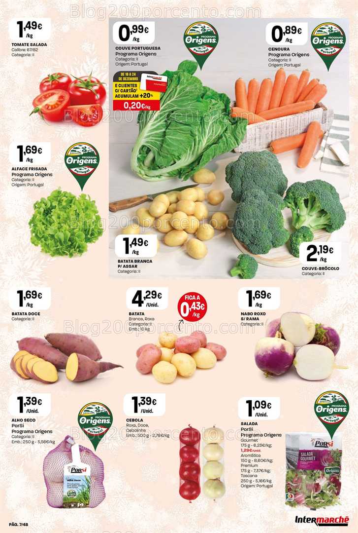 Antevisão Folheto INTERMARCHÉ Super Promoções de 18 a 24 dezembro