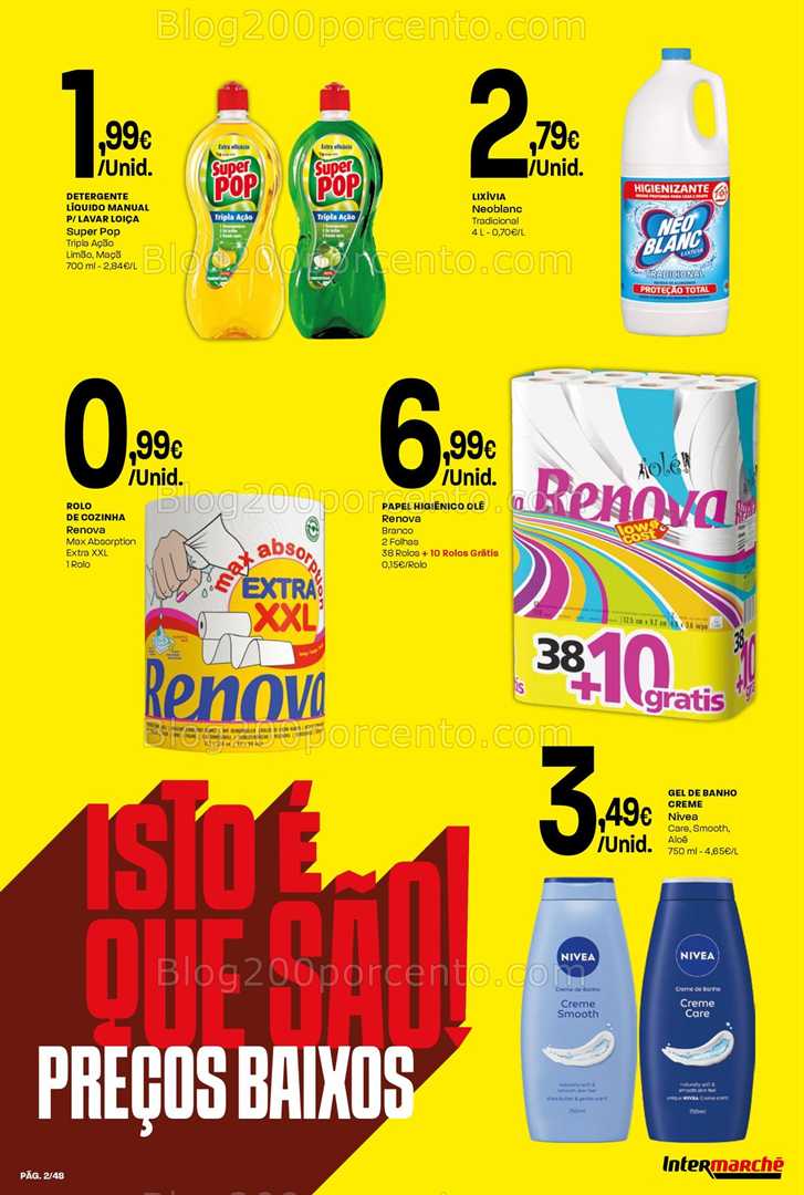 Antevisão Folheto INTERMARCHÉ Super Promoções de 2 a 7 janeiro