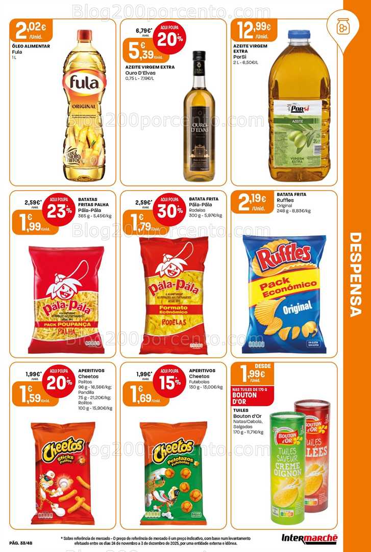 Antevisão Folheto INTERMARCHÉ Super Promoções de 2 a 7 janeiro