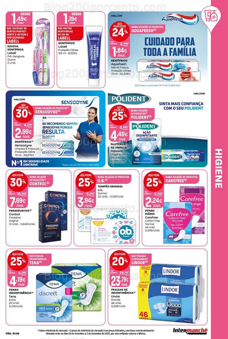 Antevisão Folheto INTERMARCHÉ Super Promoções de 2 a 7 janeiro