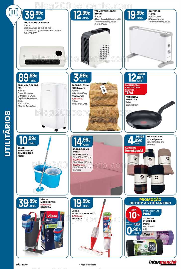 Antevisão Folheto INTERMARCHÉ Super Promoções de 2 a 7 janeiro