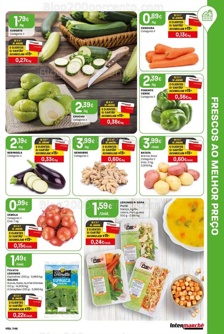 Antevisão Folheto INTERMARCHÉ Super Promoções de 2 a 7 janeiro