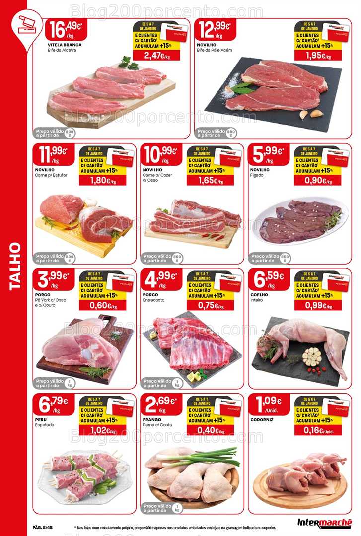 Antevisão Folheto INTERMARCHÉ Super Promoções de 2 a 7 janeiro