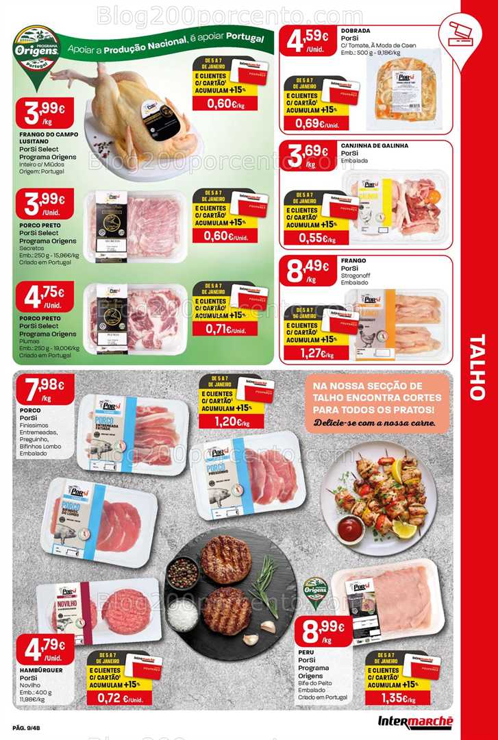 Antevisão Folheto INTERMARCHÉ Super Promoções de 2 a 7 janeiro