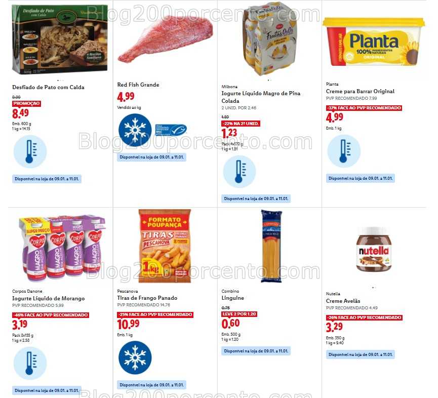 Antevisão Folheto LIDL Promoções de 5 a 11 janeiro