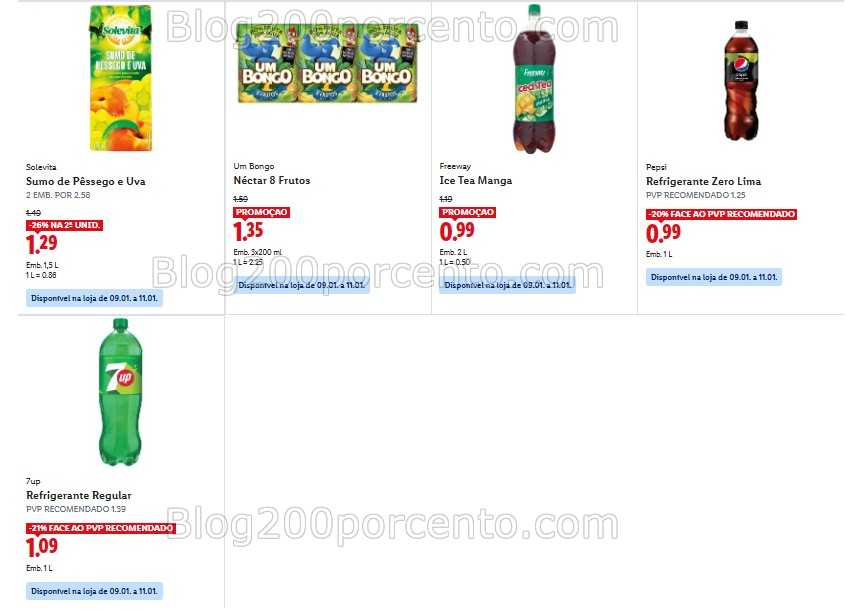 Antevisão Folheto LIDL Promoções de 5 a 11 janeiro