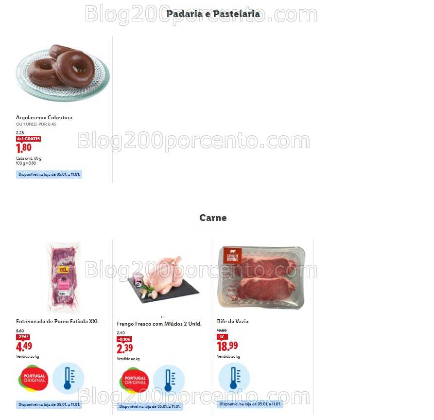 Antevisão Folheto LIDL Promoções de 5 a 11 janeiro