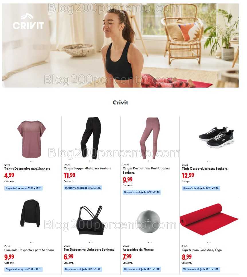 Antevisão Folheto LIDL Bazar Promoções de 15 a 25 dezembro