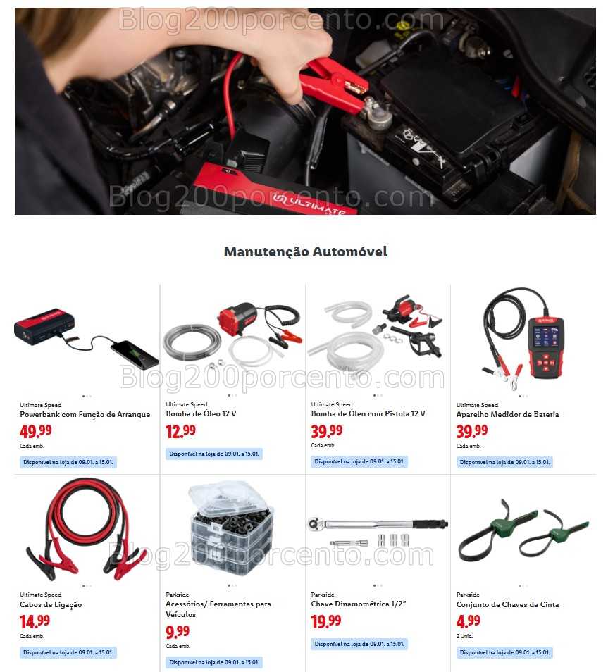 Antevisão Folheto LIDL Bazar Promoções de 5 a 11 janeiro