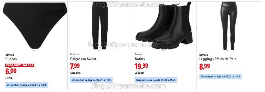 Antevisão Folheto LIDL Bazar Promoções de 5 a 11 janeiro