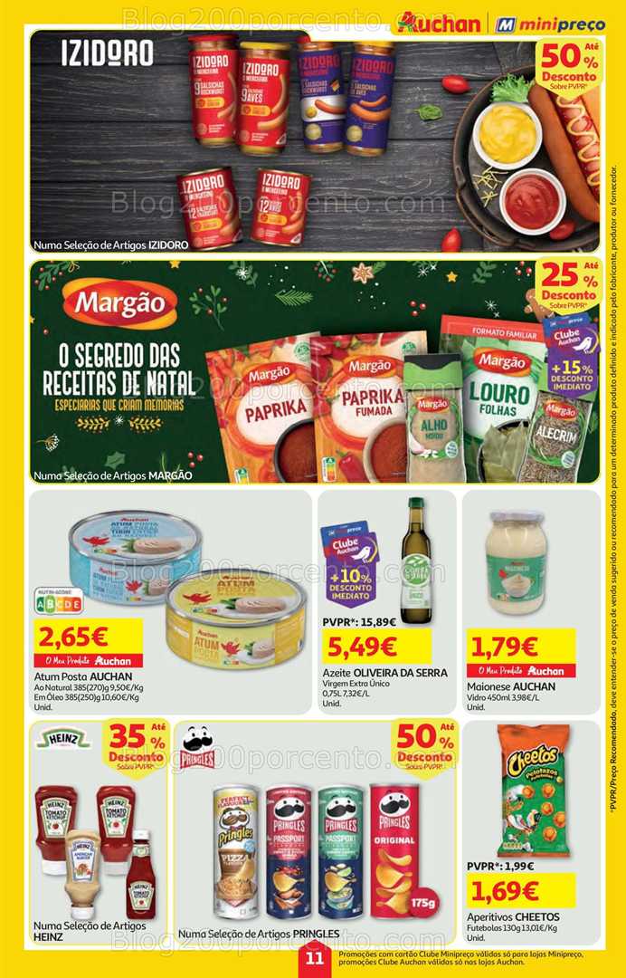 Antevisão Folheto MINIPREÇO - AUCHAN Promoções 25 a 31 dezembro