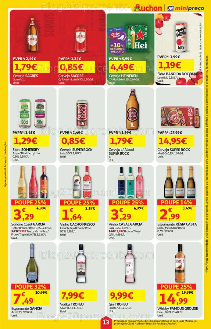 Antevisão Folheto MINIPREÇO - AUCHAN Promoções 25 a 31 dezembro