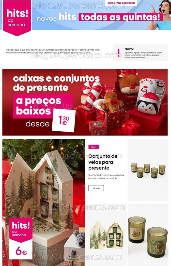 Antevisão Folheto PEPCO Promoções de 11 a 17 dezembro