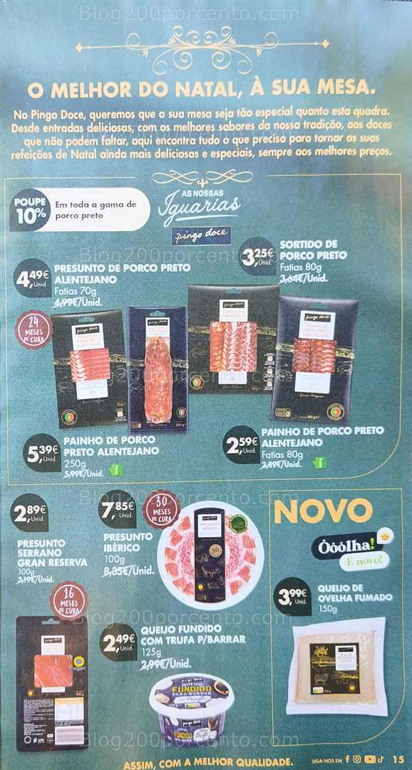 Antevisão Folheto PINGO DOCE Promoções de 16 a 26 dezembro