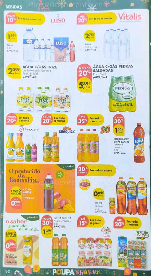 Antevisão Folheto PINGO DOCE Promoções de 16 a 26 dezembro