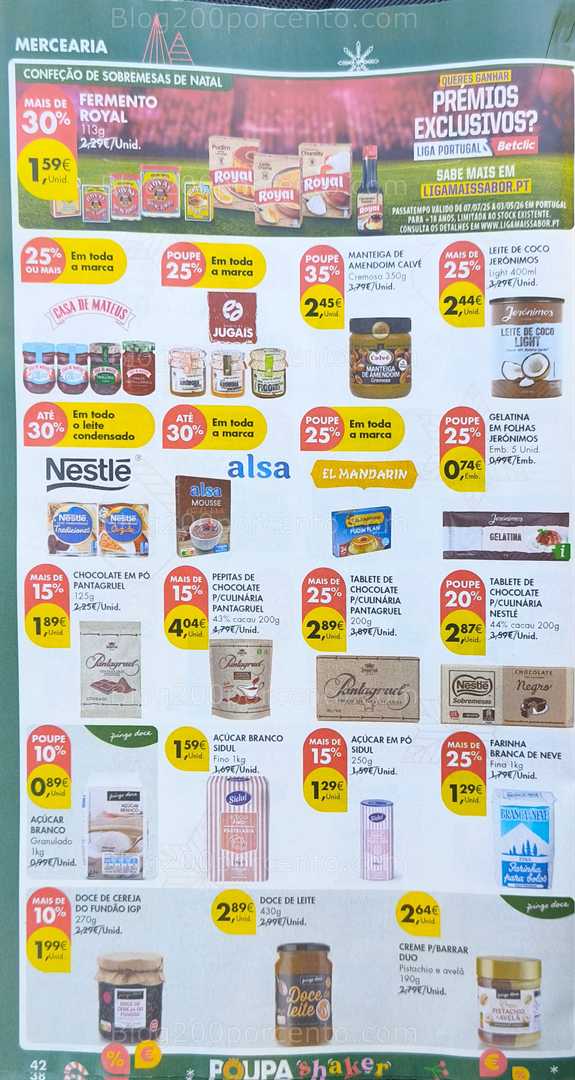 Antevisão Folheto PINGO DOCE Promoções de 16 a 26 dezembro