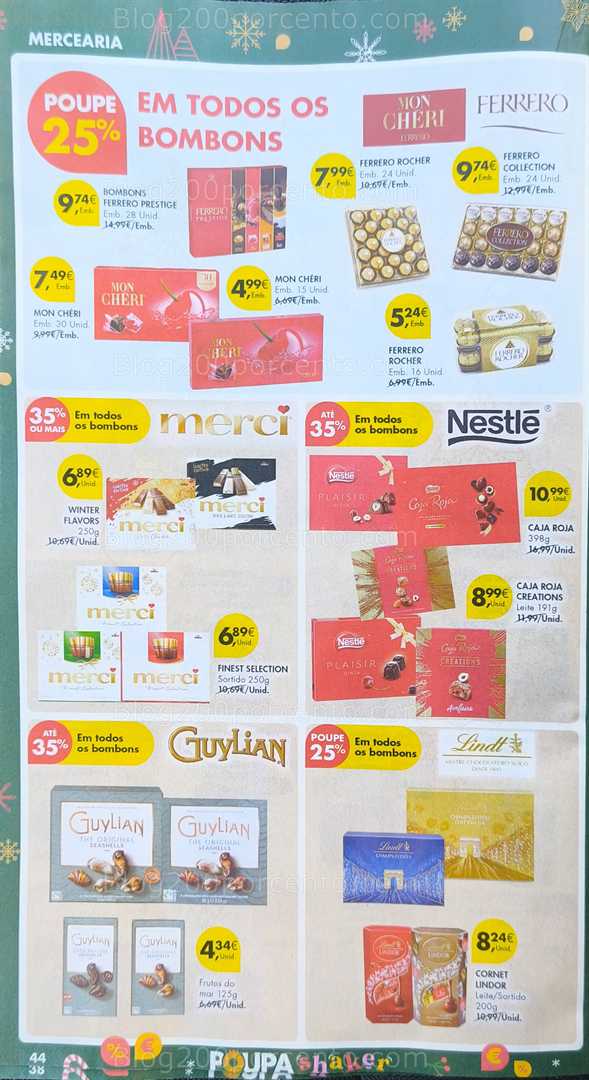 Antevisão Folheto PINGO DOCE Promoções de 16 a 26 dezembro