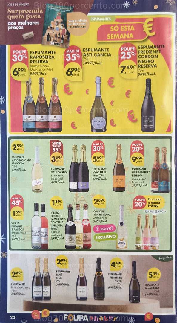 Antevisão Folheto PINGO DOCE Promoções 27 dezembro a 2 janeiro