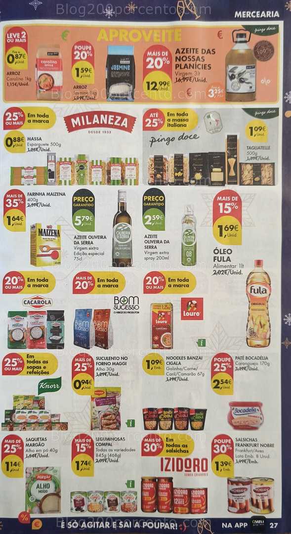 Antevisão Folheto PINGO DOCE Promoções 27 dezembro a 2 janeiro