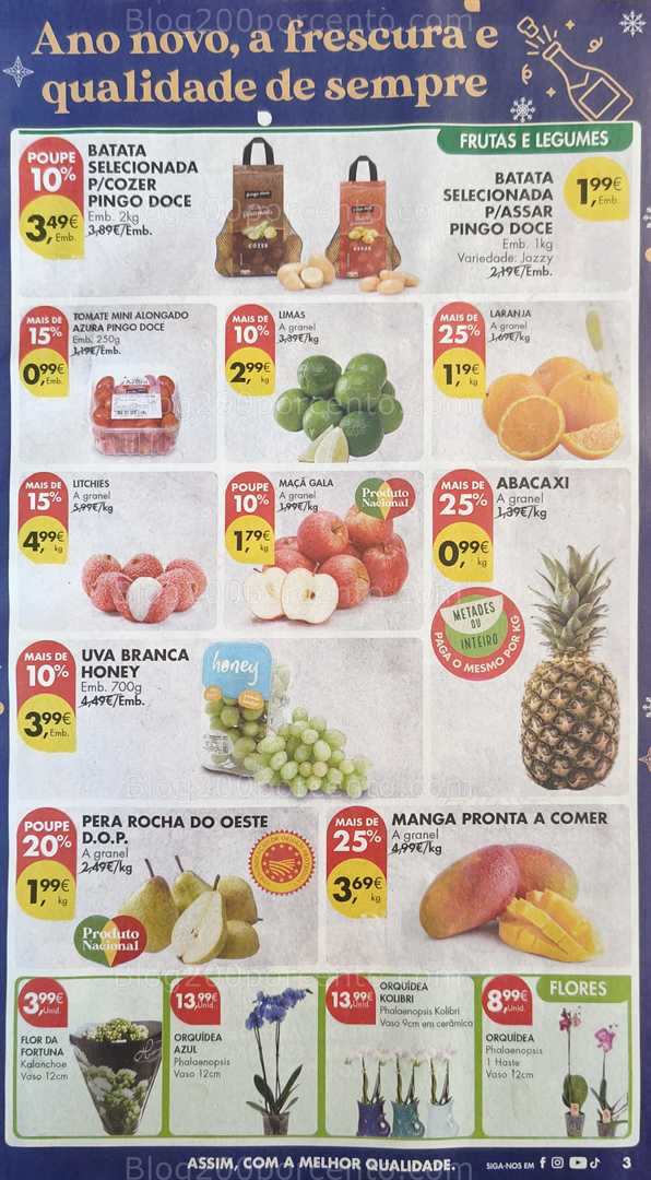 Antevisão Folheto PINGO DOCE Promoções 27 dezembro a 2 janeiro