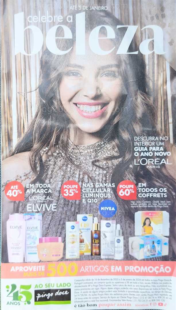 Antevisão Folheto PINGO DOCE Beleza Promoções de 16 dezembro a 5 janeiro