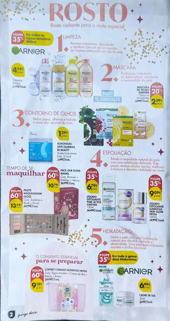 Antevisão Folheto PINGO DOCE Beleza Promoções de 16 dezembro a 5 janeiro