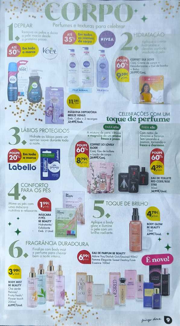 Antevisão Folheto PINGO DOCE Beleza Promoções de 16 dezembro a 5 janeiro