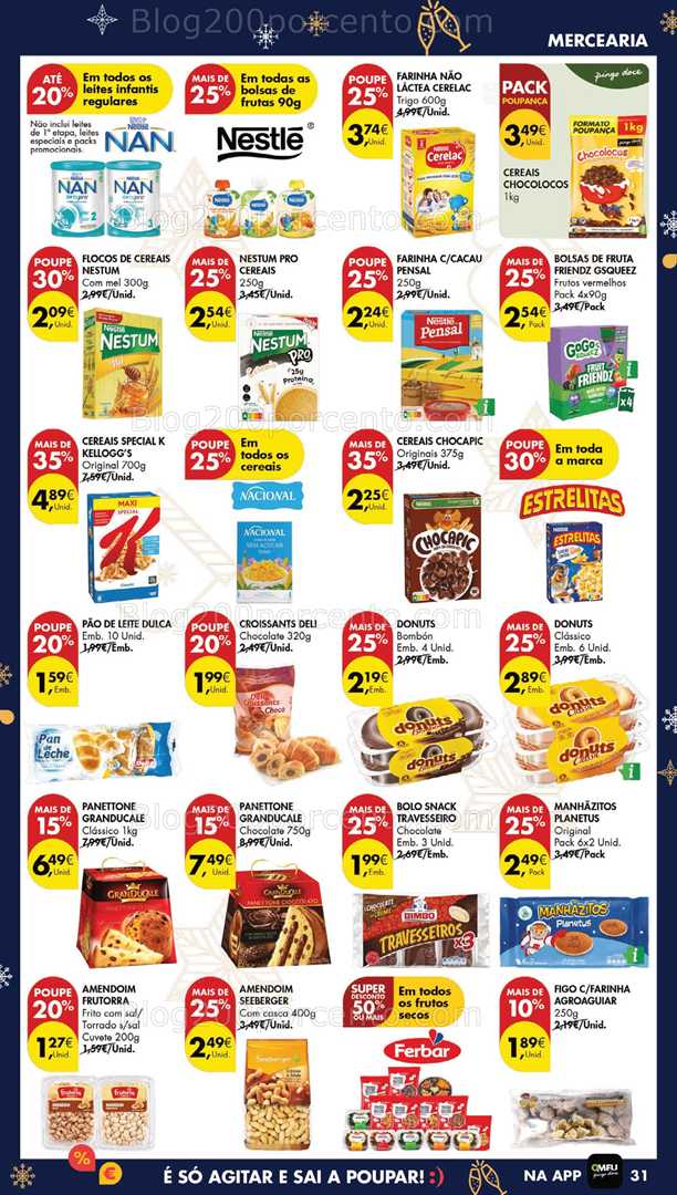 Antevisão Folheto PINGO DOCE Promoções de 30 a 31 dezembro