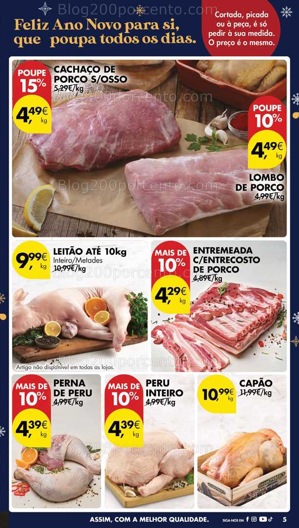 Antevisão Folheto PINGO DOCE Promoções de 30 a 31 dezembro