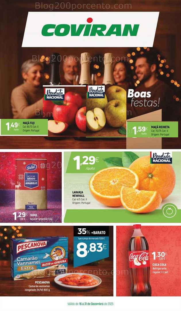 Antevisão Folheto COVIRAN Promoções de 16 a 31 dezembro