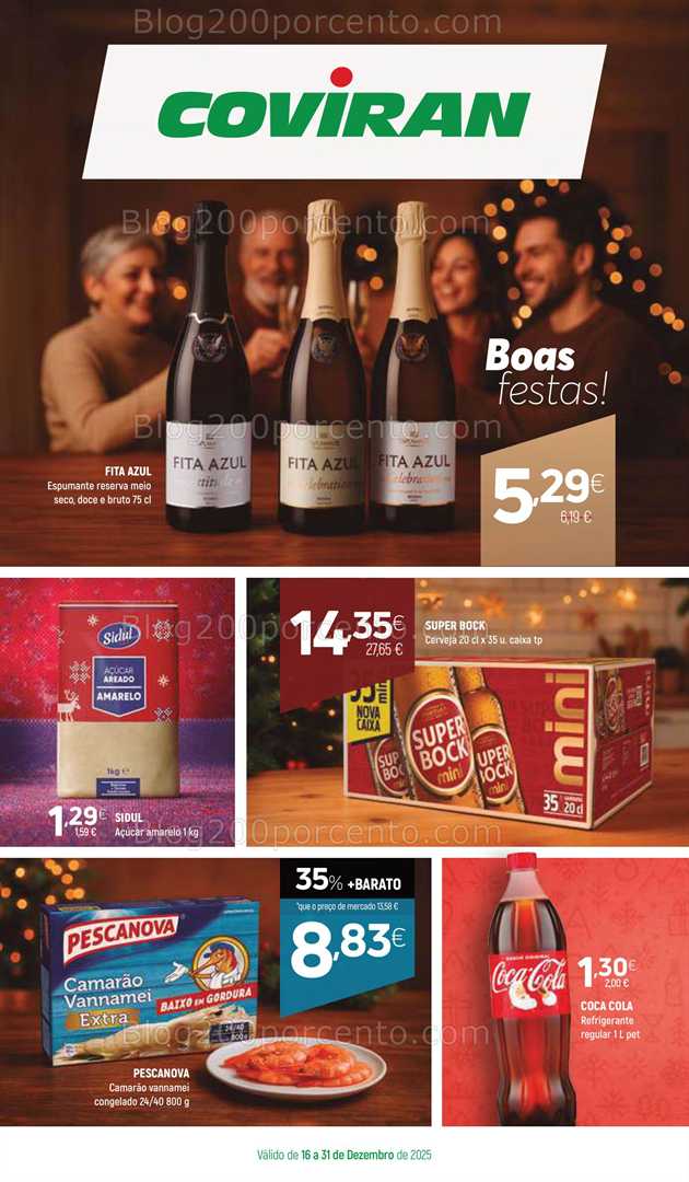 Antevisão Folheto COVIRAN Promoções de 16 a 31 dezembro