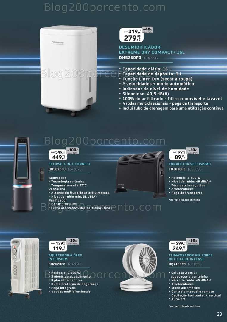 Antevisão Folheto RADIO POPULAR Aquecimento Promoções de 19 dezembro a 31 janeiro