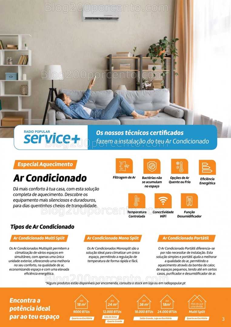 Antevisão Folheto RADIO POPULAR Aquecimento Promoções de 19 dezembro a 31 janeiro