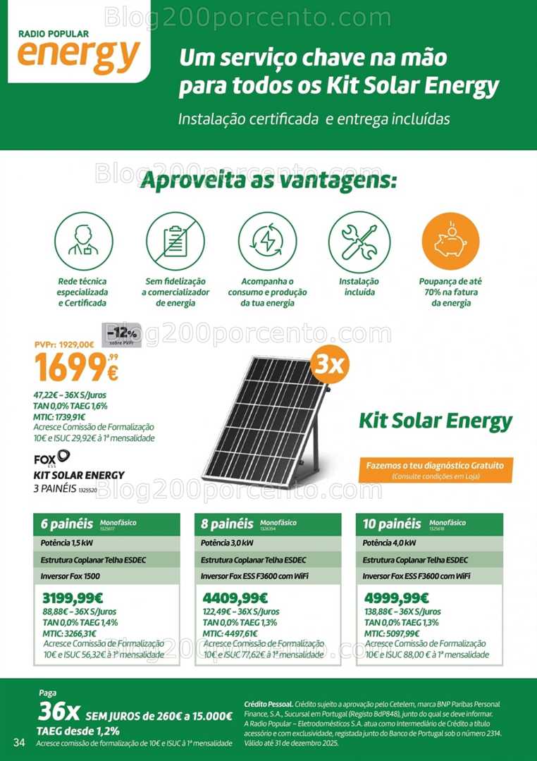 Antevisão Folheto RADIO POPULAR Aquecimento Promoções de 19 dezembro a 31 janeiro