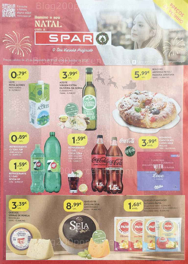 Antevisão Folheto SPAR Promoções de 23 dezembro a 4 janeiro