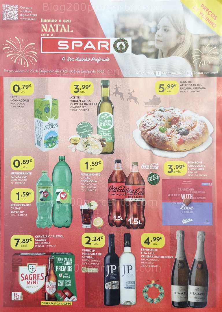 Antevisão Folheto SPAR Promoções de 23 dezembro a 4 janeiro