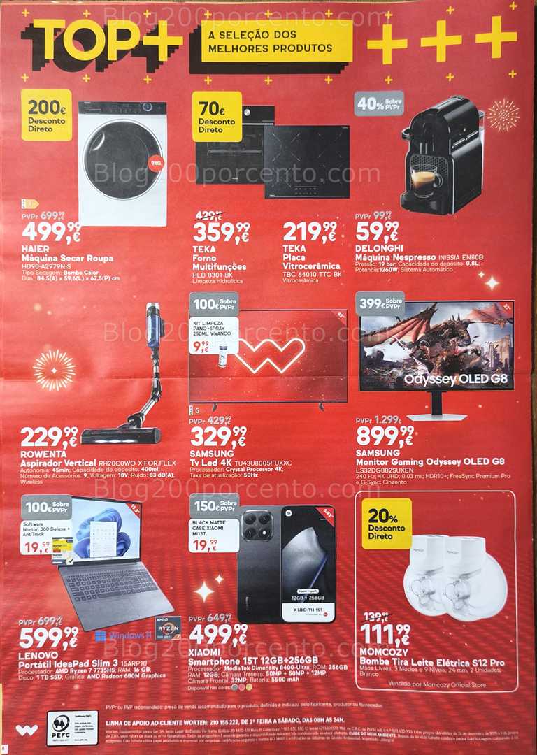 Antevisão Folheto WORTEN Promoções 26 dezembro a 5 janeiro