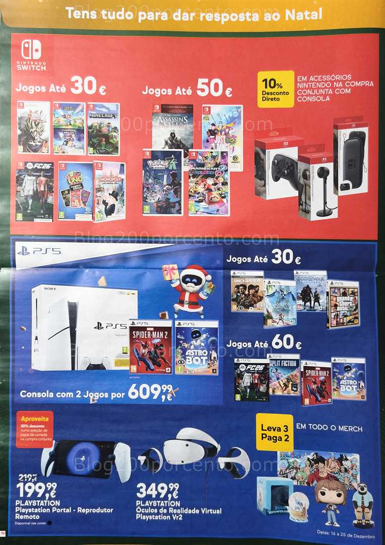 Antevisão Folheto WORTEN Natal Promoções até 25 dezembro