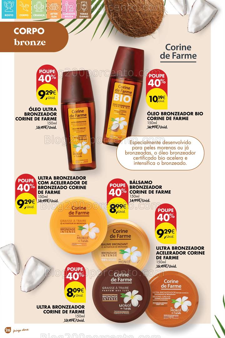 Antevisão Folheto PINGO DOCE Solares Promoções até 29 setembro all