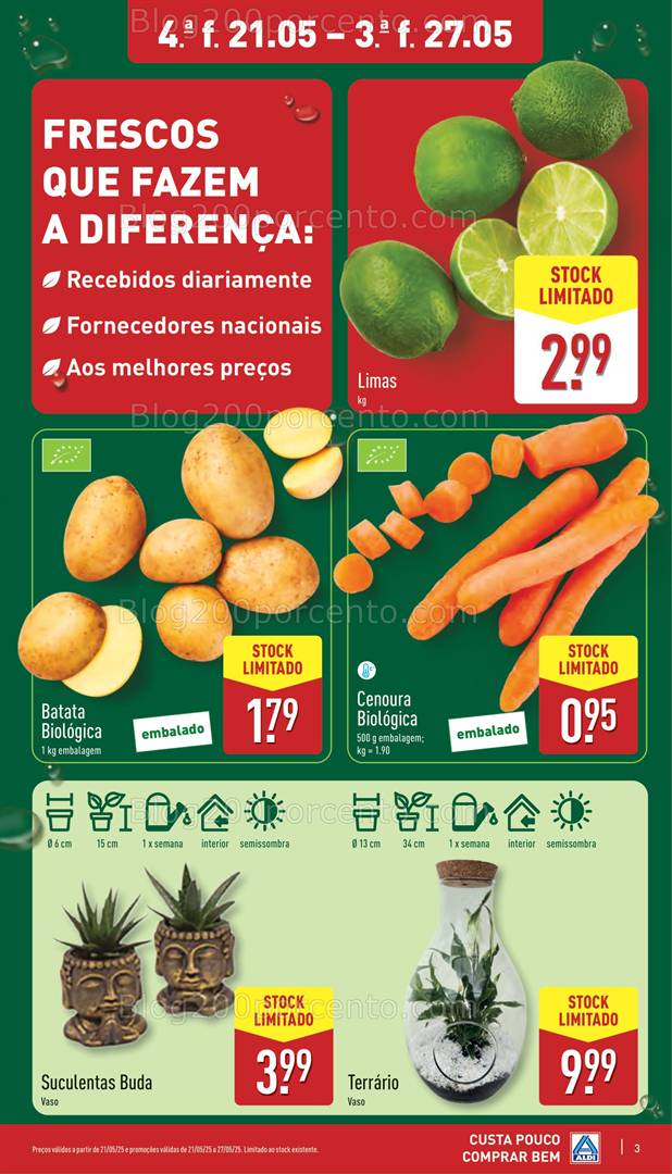 Antevisão Folheto ALDI Promoções de 21 a 27 maio all
