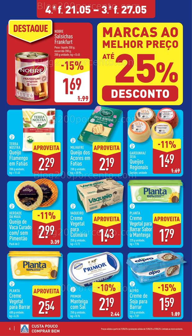 Antevisão Folheto ALDI Promoções de 21 a 27 maio all