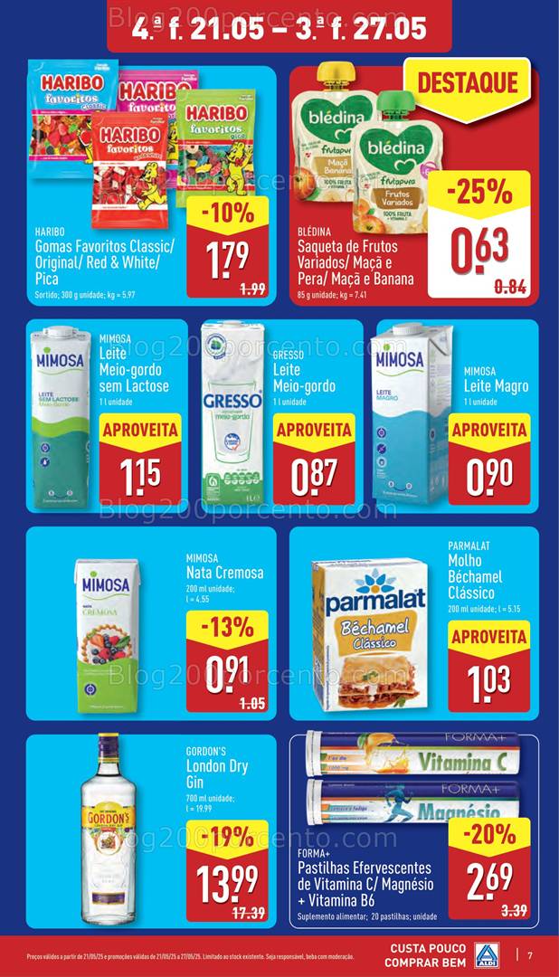 Antevisão Folheto ALDI Promoções de 21 a 27 maio all