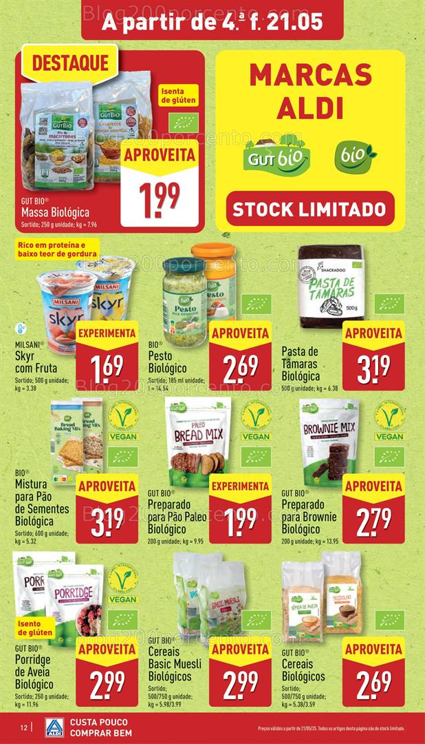 Antevisão Folheto ALDI Promoções de 21 a 27 maio all