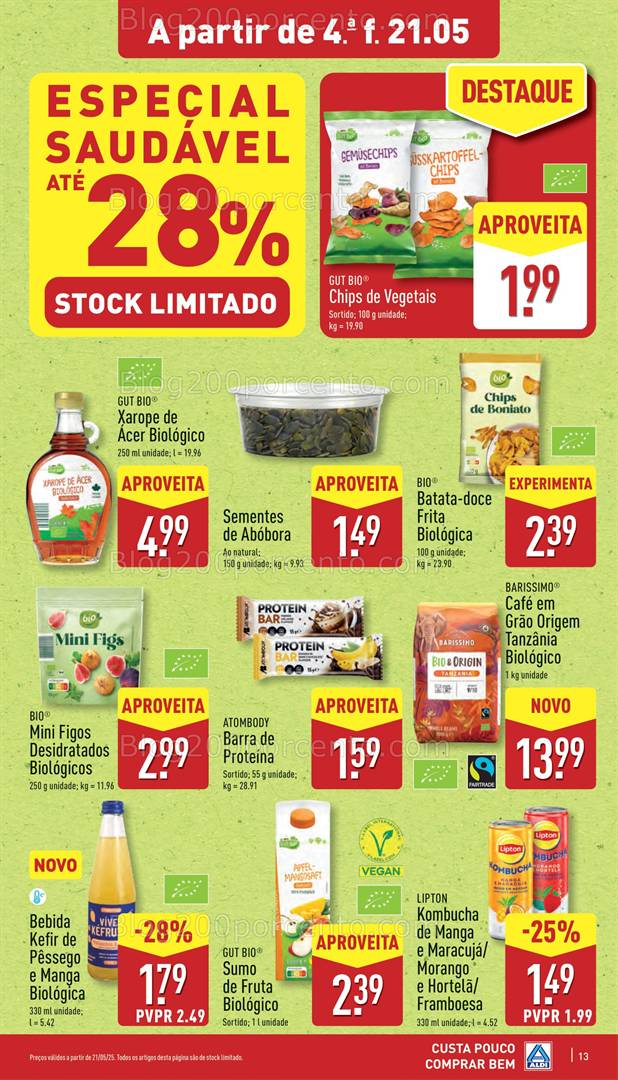 Antevisão Folheto ALDI Promoções de 21 a 27 maio all