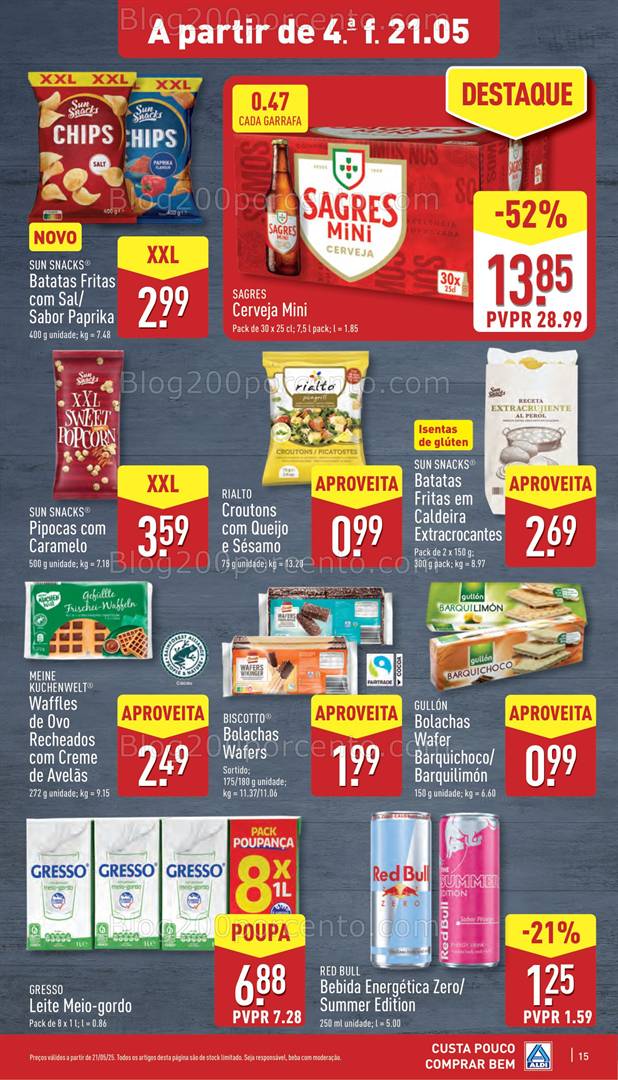 Antevisão Folheto ALDI Promoções de 21 a 27 maio all
