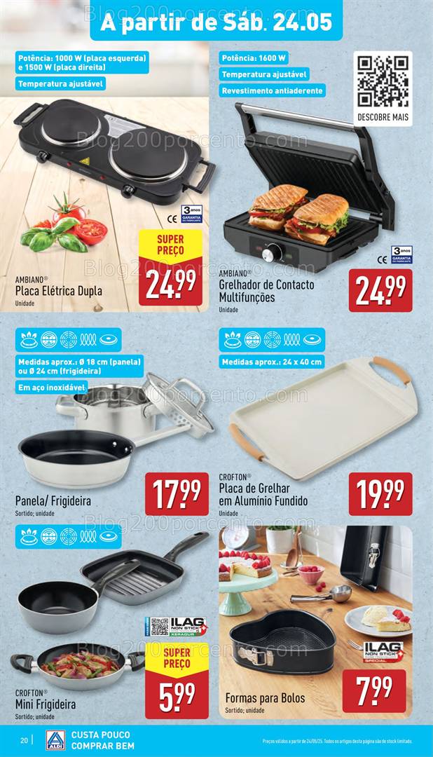 Antevisão Folheto ALDI Promoções de 21 a 27 maio bazar