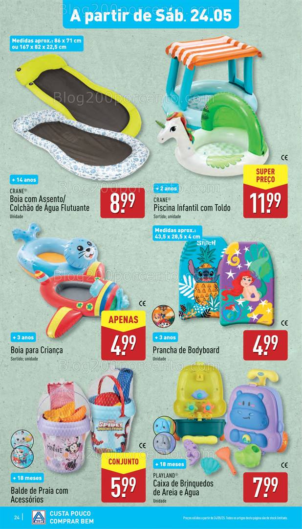 Antevisão Folheto ALDI Promoções de 21 a 27 maio bazar